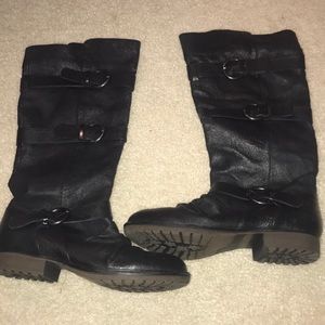Steve Madden P- Bennet Leather Boots